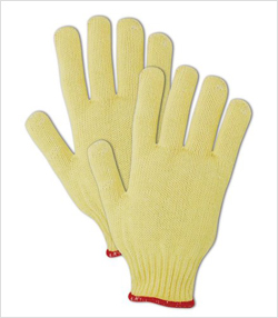 Glass handing hand gloves
