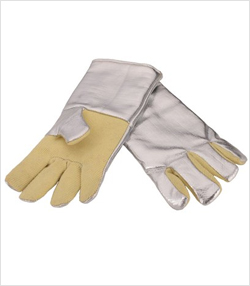 Aluminised Kevlar@ Aramid Hand Gloves